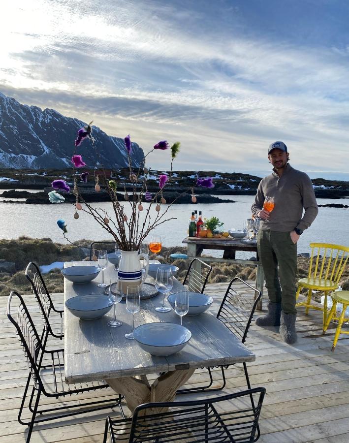 Villa Borgvag - A Unique Seafront Villa In The Heart Of Lofoten Bostad Екстер'єр фото