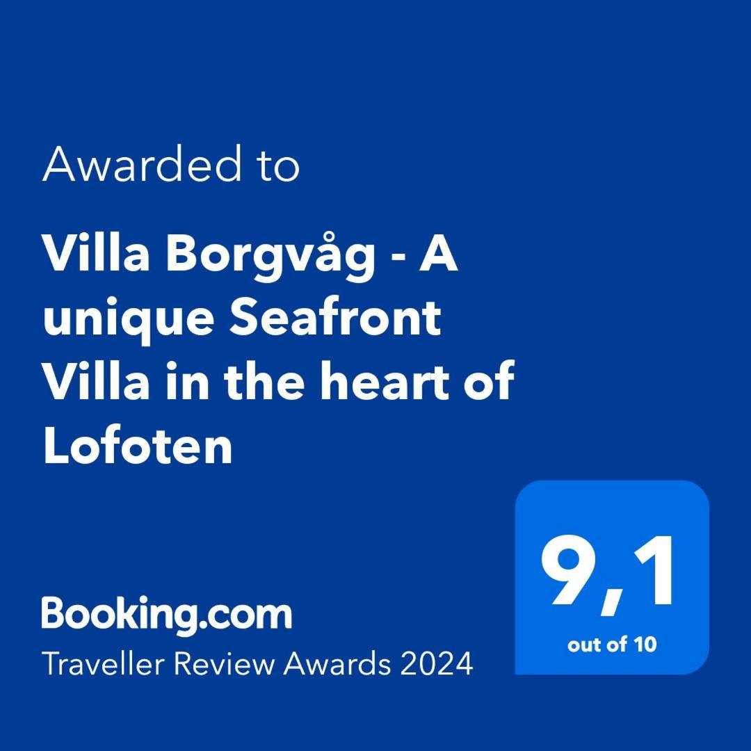 Villa Borgvag - A Unique Seafront Villa In The Heart Of Lofoten Bostad Екстер'єр фото